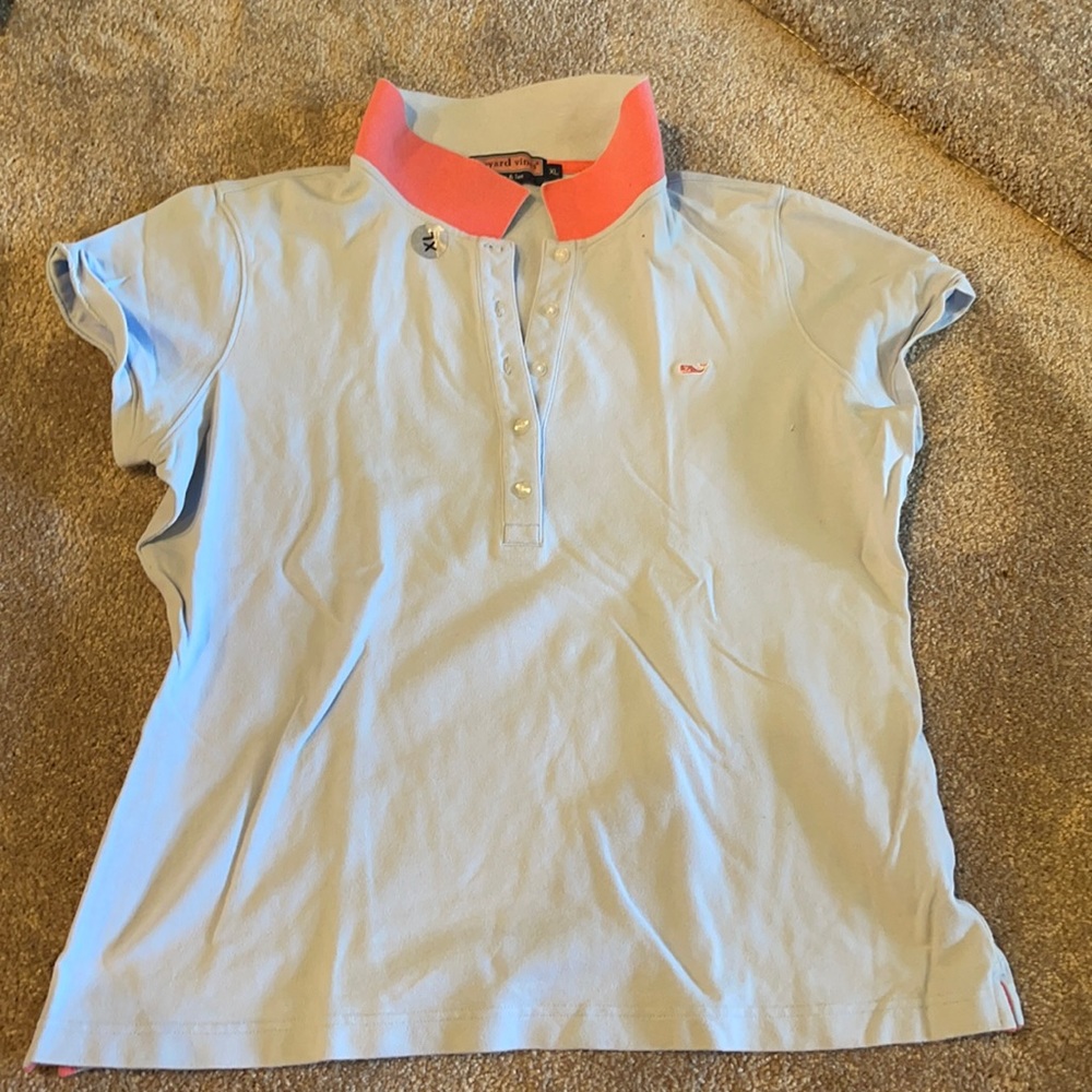 Vineyard vines collared shirt